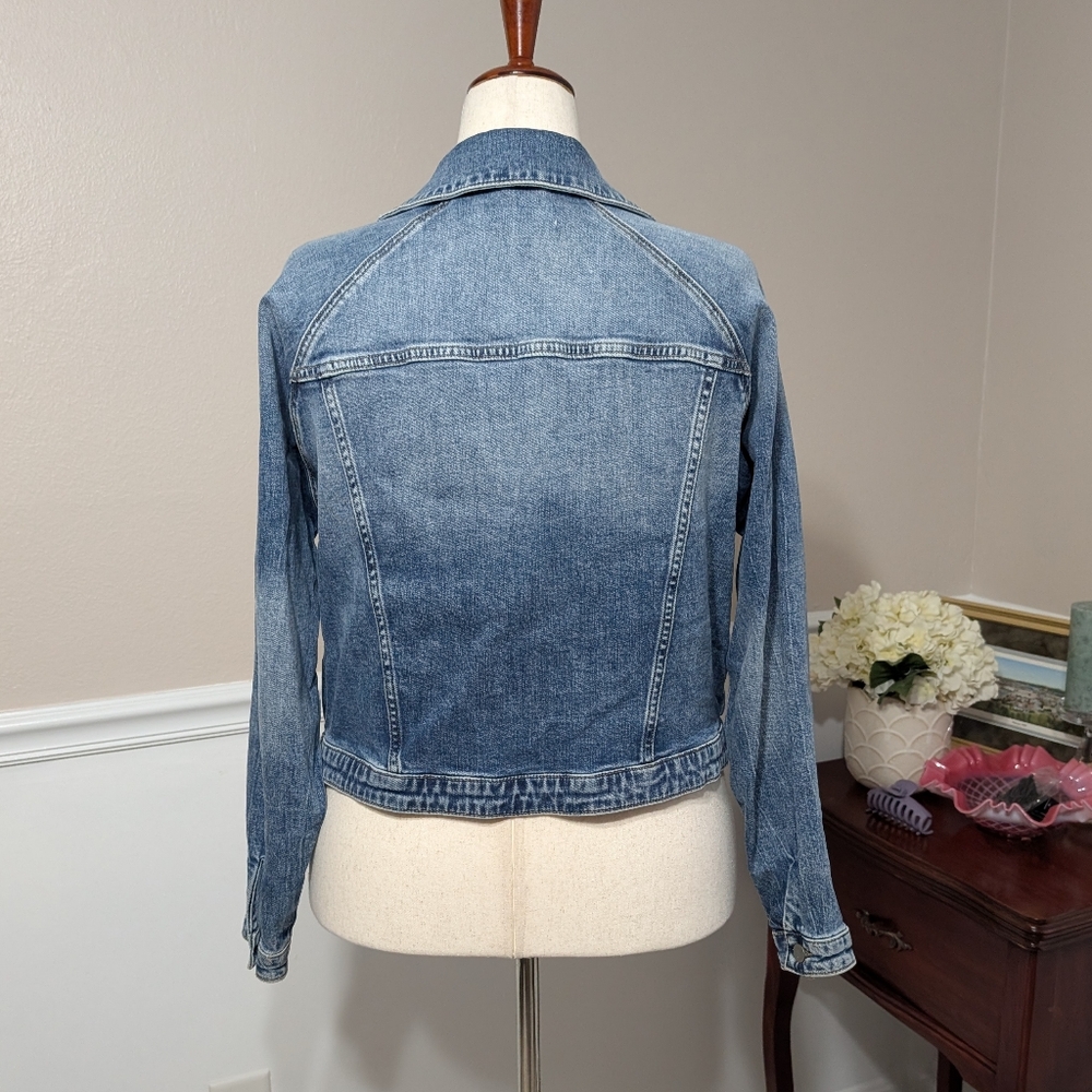 3/$30 Molly & Isadora Denim Jacket - Picture 6 of 8